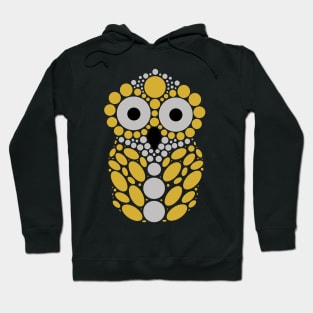 Gold and Silver Owl Hoodie